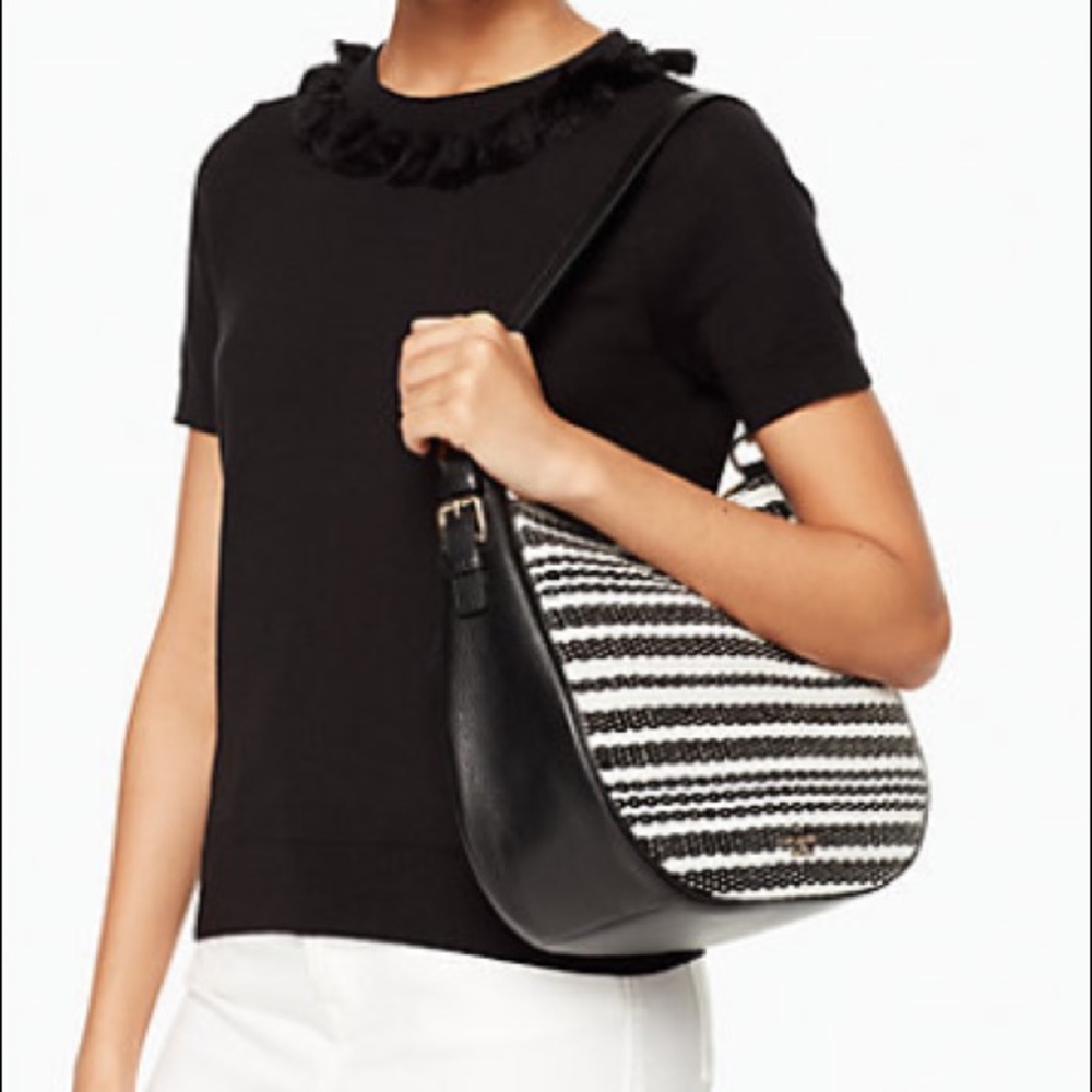 Kate Spade Mylie Cobble Hill Straw bag. NWT.
